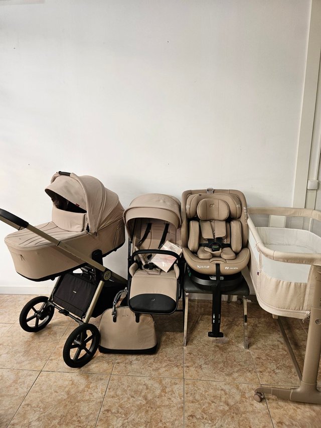 Carrito 2en1 Ultra F Polar Beige capazo plegable