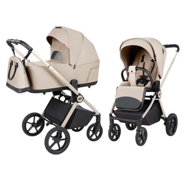 Carrito 2en1 Ultra F Polar Beige capazo plegable