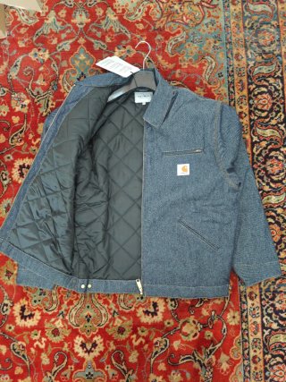 Carhartt WIP Detroit Jacket Blu Denim L