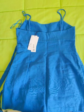 Mono corto Zara azul Talla L