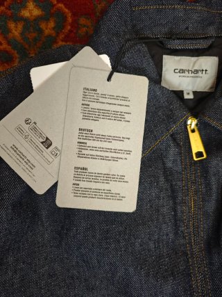 Carhartt WIP Detroit Jacket Denim Blu M