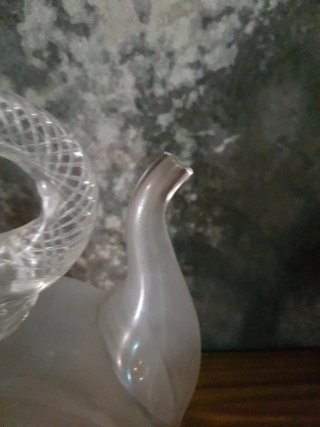 Botijo antiguo cristal catalán