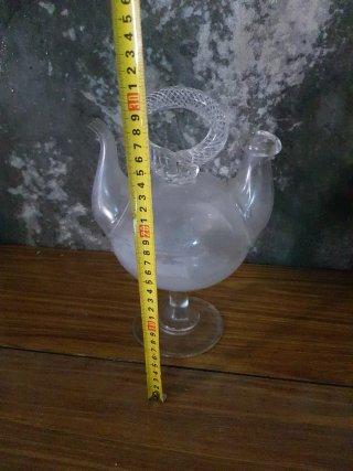 Botijo antiguo cristal catalán