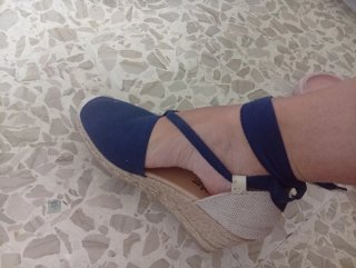Sandali Tatoo donna blu misura 38