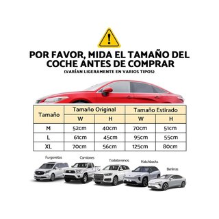 Parasol coche lateral protección UV niños