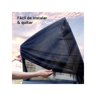 Parasol coche lateral protección UV niños