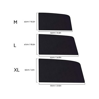 Parasol coche lateral protección UV niños