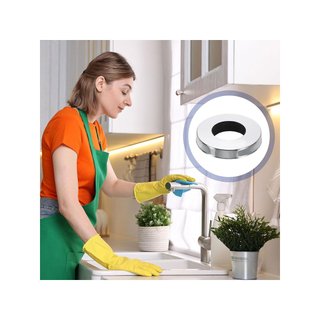Anillos base grifo acero inoxidable cocina baño