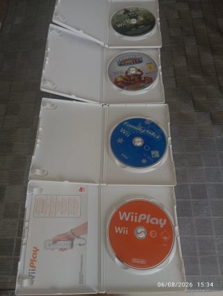 Lote 4 juegos Nintendo Wii: Call of Duty, Skylande