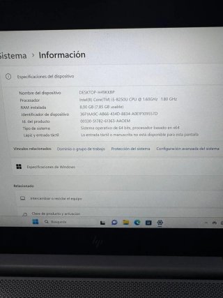 Portatile HP Elitebook i5 8ª Gen Touch