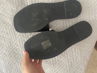 Sandalias Michael Kors Mujer Negro/Dorado