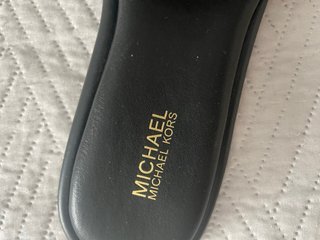Sandalias Michael Kors Mujer Negro/Dorado