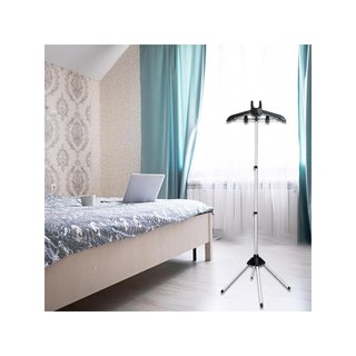 Soporte vapor ropa telescópico plegable