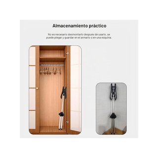 Soporte vapor ropa telescópico plegable