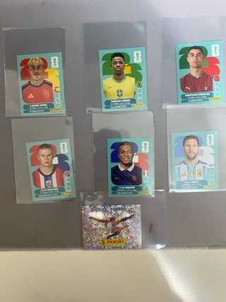 Cromo Mundial 2026 Estrellas