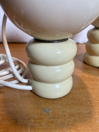 LAMPADA VINTAGE SPACE AGE  DESIGN EYE BALL BASE