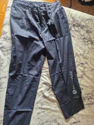 Pantalón de trabajo azul grisáceo talla 58