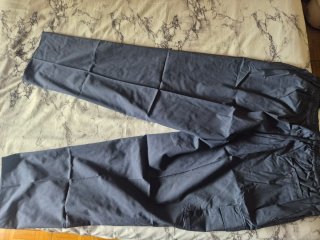 Pantalón de trabajo azul grisáceo talla 58