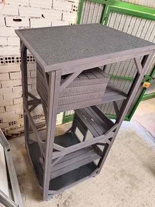 Jaula/Catio para Gatos Exterior/Interior