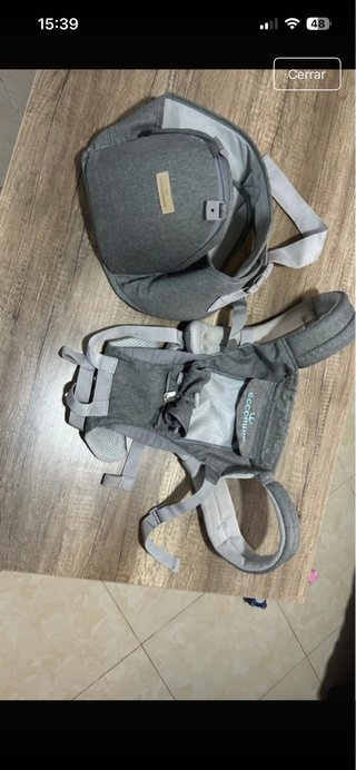Mochila Portabebés Eccomum Gris
