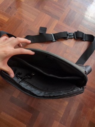 Bolso BRABOSTON Antirrobo Negro Gris