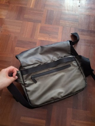 Bolso BRABOSTON Antirrobo Negro Gris