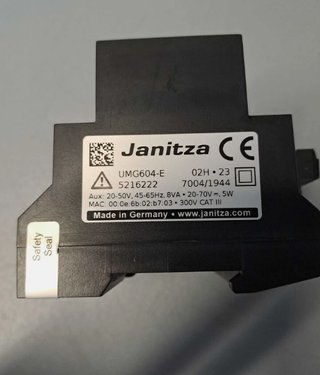 JANITZA UMG604-E Central De Medición Modular