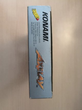Super Axelay PAL para Super Nintendo completo