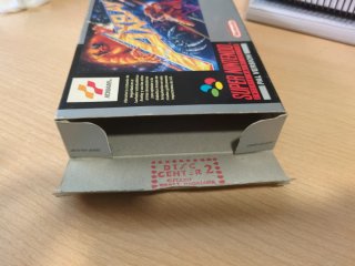 Super Axelay PAL para Super Nintendo completo