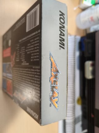 Super Axelay PAL para Super Nintendo completo