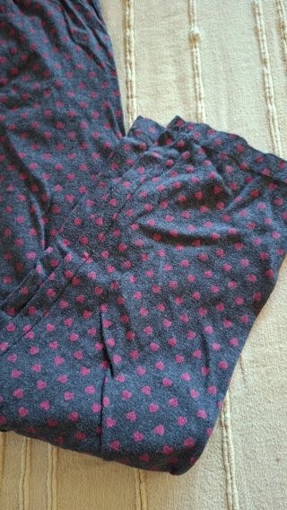 Pigiama donna cuori tg M
