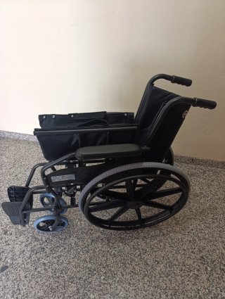 "Silla de ruedas plegable acero EASY STYLE-"