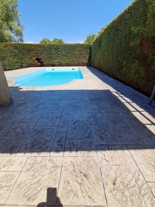 Hormigón impreso para exteriores