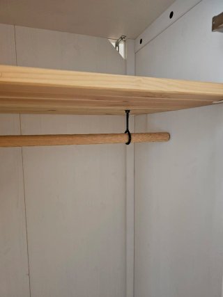 Armario IKEA SUNDVIK Pino Macizo Blanco