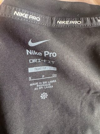 Nike Pro Dri-FIT Top Manga Larga Talla S