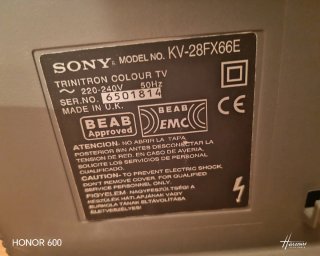 Televisor Sony Trinitron Tubo