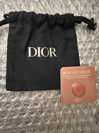 Mini taglia  rouge dior + sacchetto