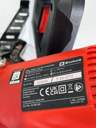 Einhell Sierra de Tracción TC-SM 2131/2 Dual