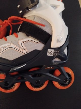 Patines en línea y protecciones