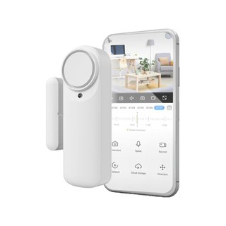 Nivian alarma puerta inalámbrica sirena