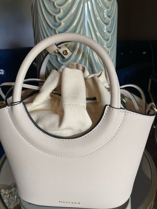 Bolso Mascaró Piel Beige
