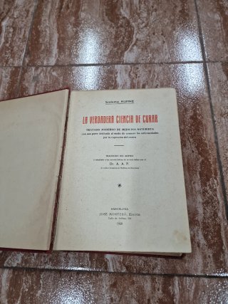 Libro "La verdadera ciencia de curar"