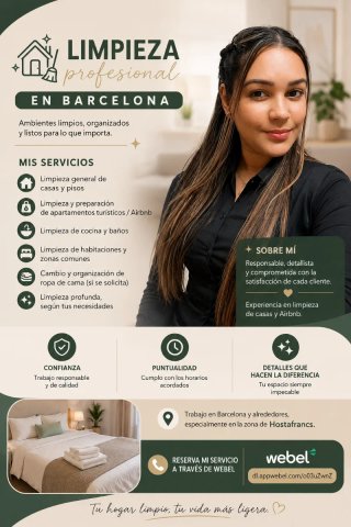 Ofrezco servicios de limpieza