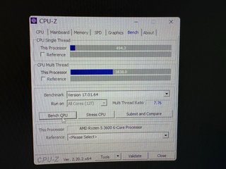 CPU AMD Ryzen 5 3600