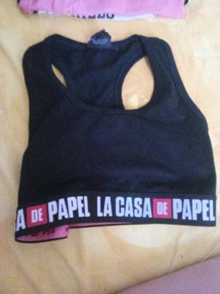 Canottiera nera