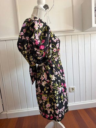 Vestido corto fiesta floral