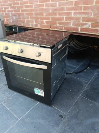 Horno más placa inducción 4 fuegos