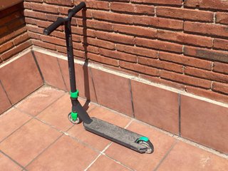 Patinete Freestyle Oxelo Negro/Verde