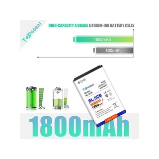 TOPGOBA BL-5CB Batería alta capacidad compatible
