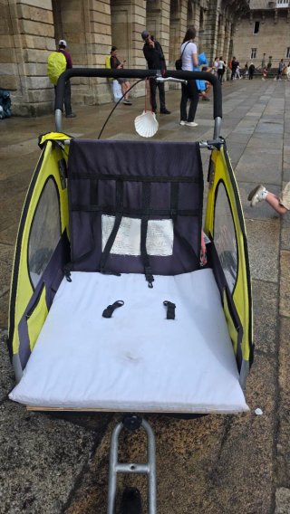 Carro doble para niños